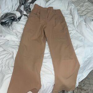 Tan Abercrombie trouser pants